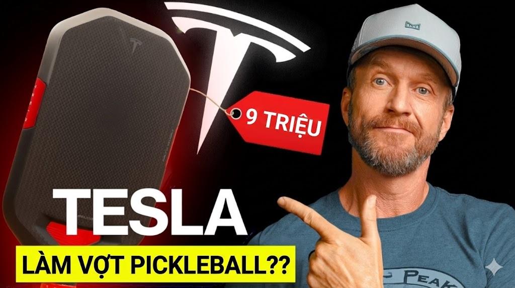 Review vợt pickleball của Tesla: Cây vợt hot nhất MXH hiện nay