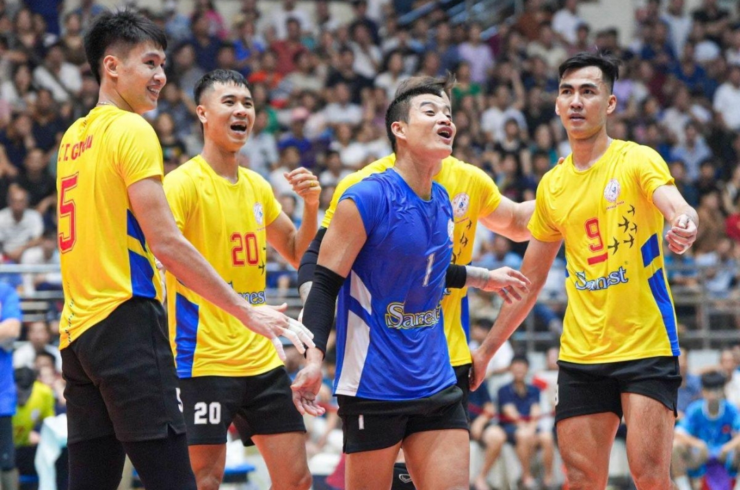 Trực tiếp bóng chuyền Sanest Khánh Hòa 2-0 XSKT Vĩnh Long: Thế trận áp đảo