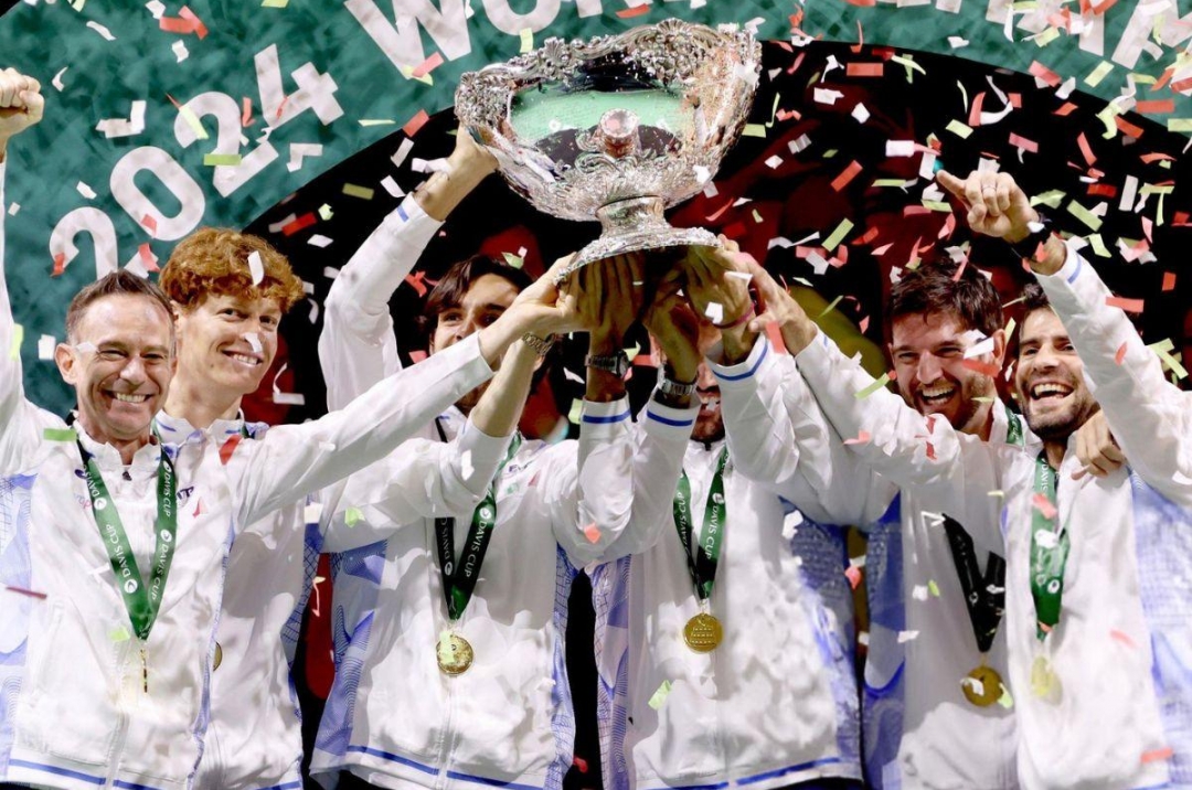 Kết quả tennis 25/11: Ý vô địch Davis Cup 2024