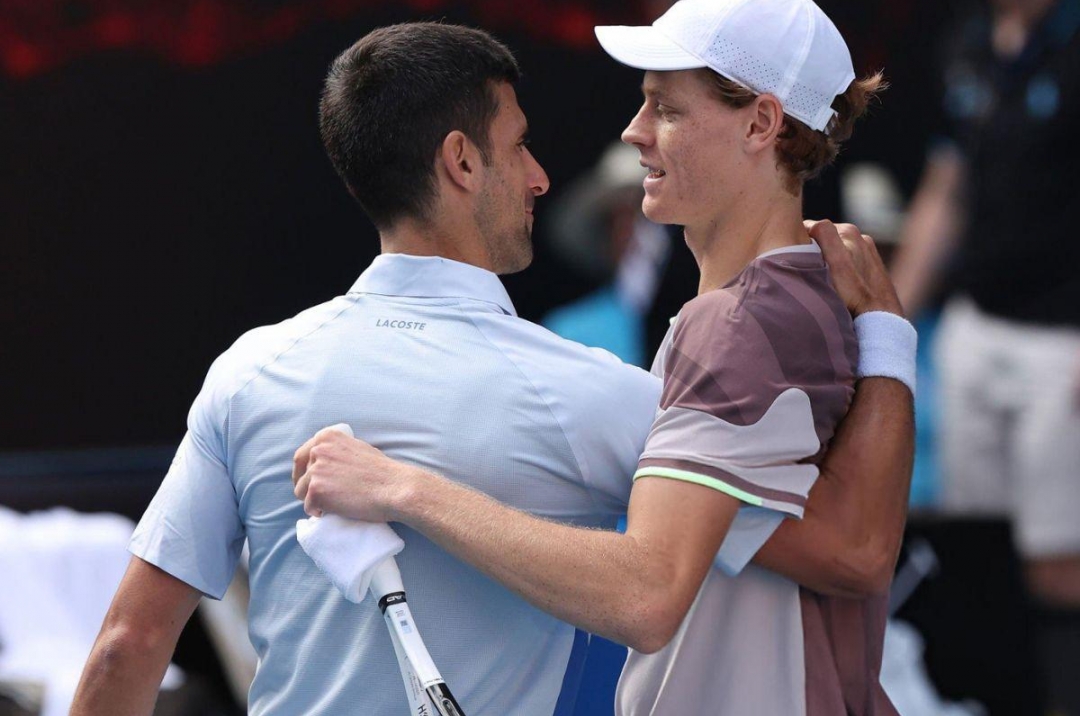 Djokovic: 'Sinner là tay vợt hay nhất thế giới 2 năm trở lại đây'