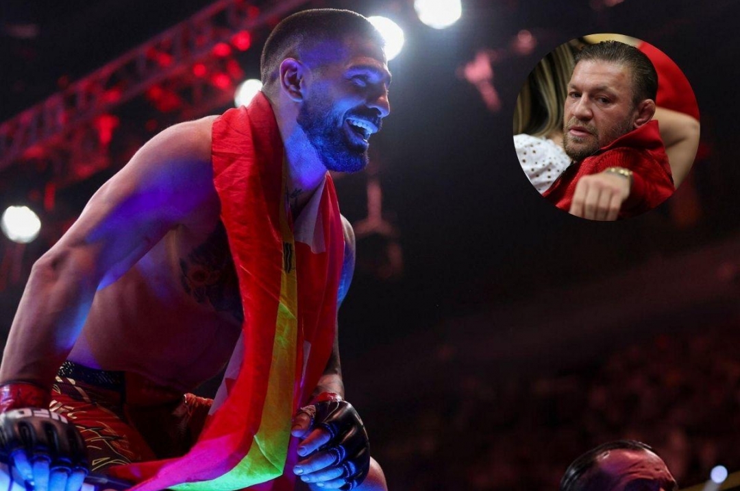 Ilia Topuria vô địch UFC hai hạng cân, Conor McGregor có động thái đặc biệt