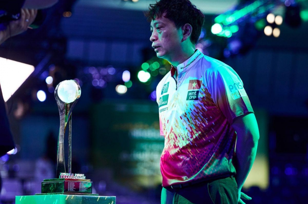 Thua nghiệt ngã, Dương Quốc Hoàng dừng bước ở World Pool Championship 2025