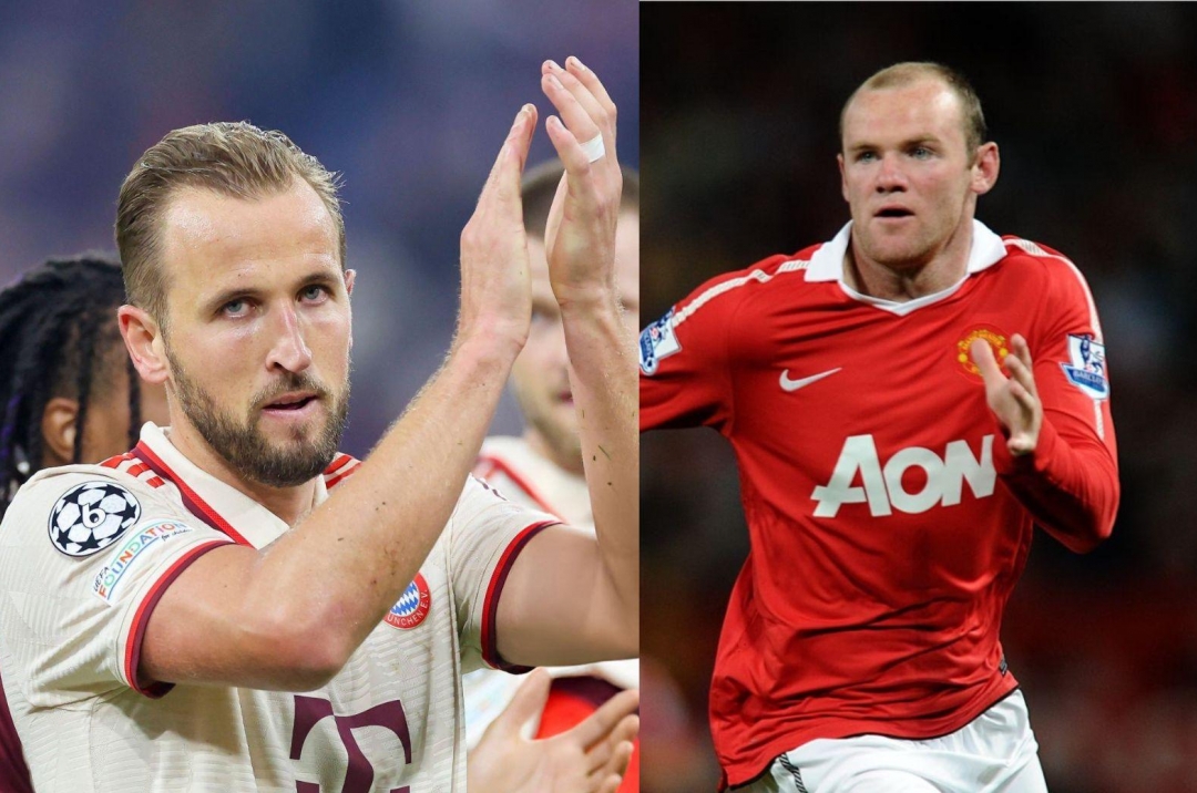 Harry Kane san bằng kỷ lục của Rooney tại Cúp C1