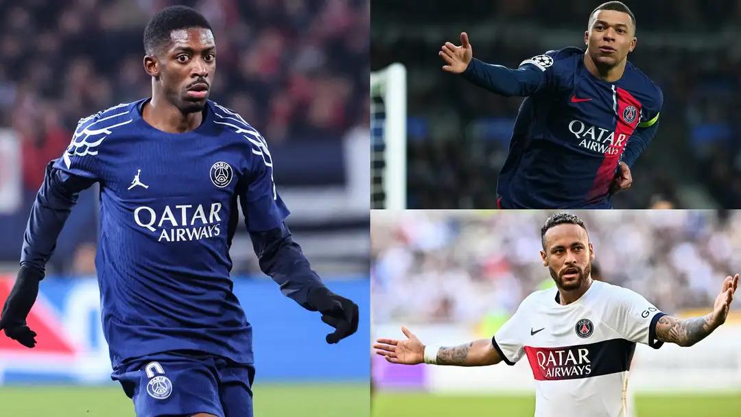 Hóa 'thánh' tại PSG, Dembele san bằng kỷ lục của Mbappe và Neymar