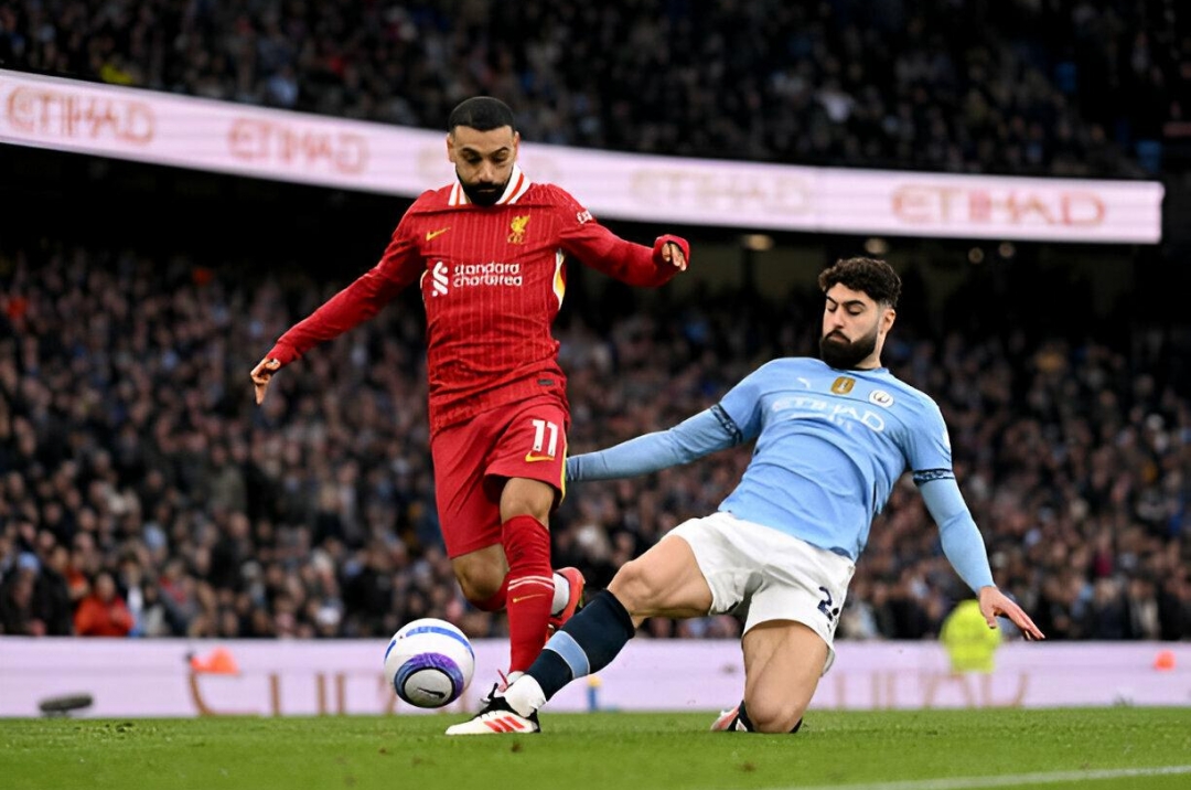 Trực tiếp Man City 0-1 Liverpool: Salah tỏa sáng