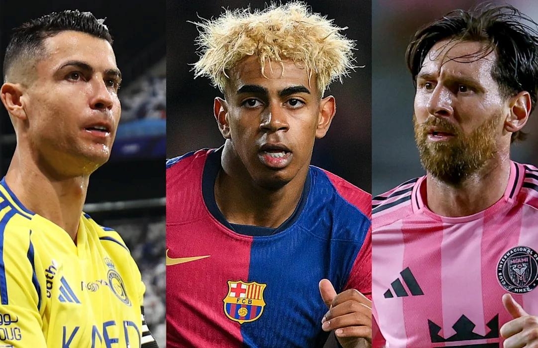 Thành tích của Yamal ở tuổi 18 so với Ronaldo và Messi nói lên tất cả