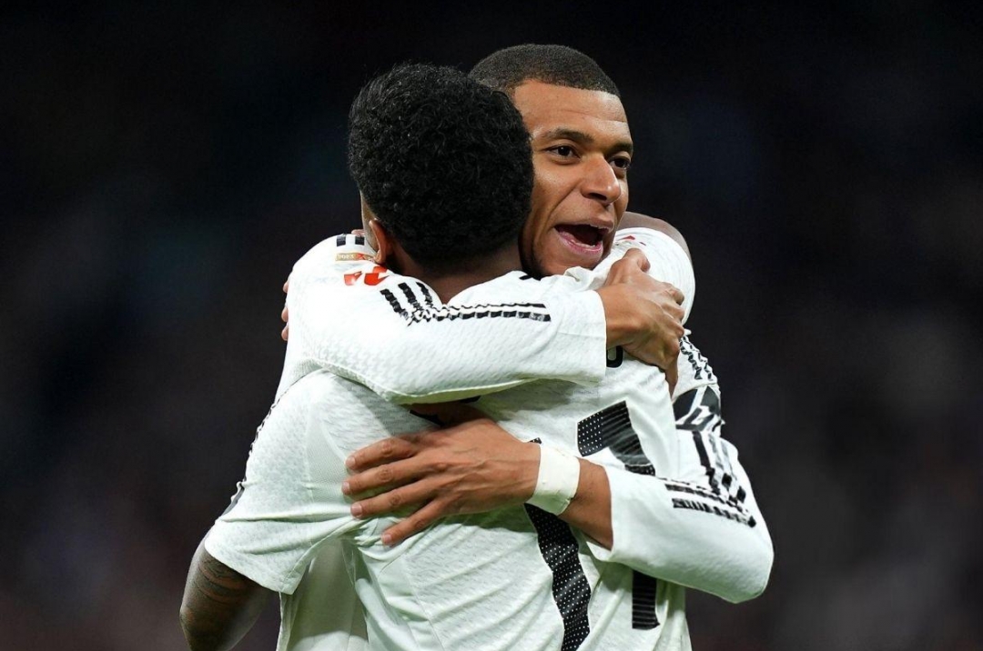 Trực tiếp Real Madrid 4-1 Las Palmas: Mbappe hụt hattrick