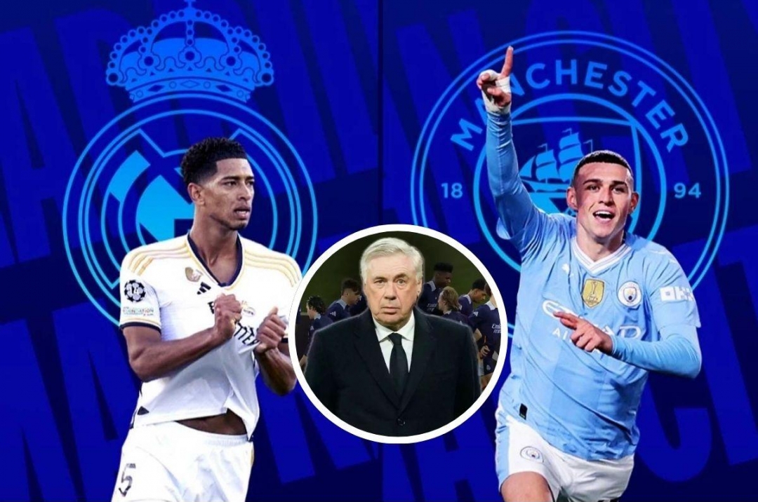 Ancelotti: 'Trong thế giới hoàn hảo, Real Madrid sẽ không gặp Man City'