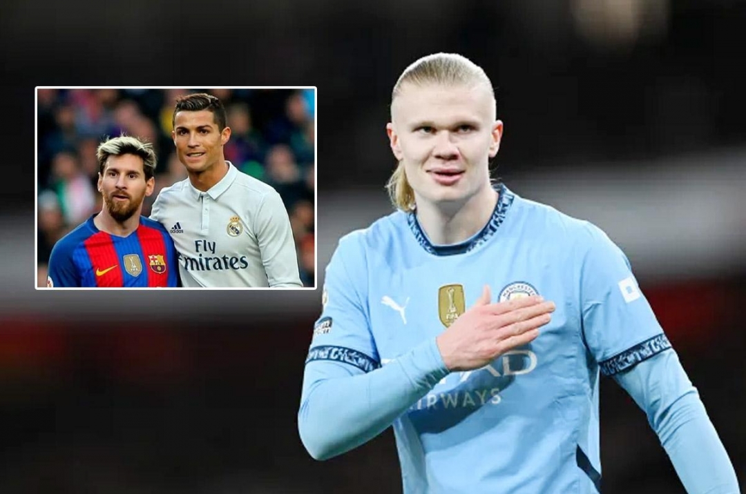 Haaland đánh bại Messi, Ronaldo, Mbappe và Kane