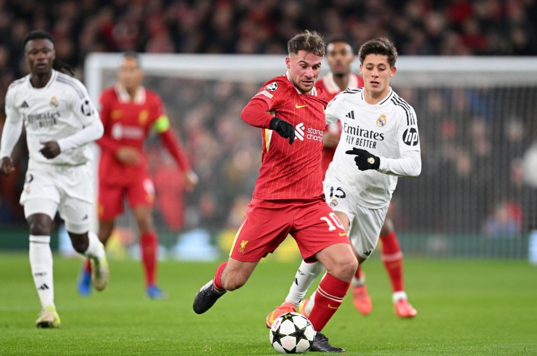 Trực tiếp Liverpool 0-0 Real Madrid: Nghỉ giải lao