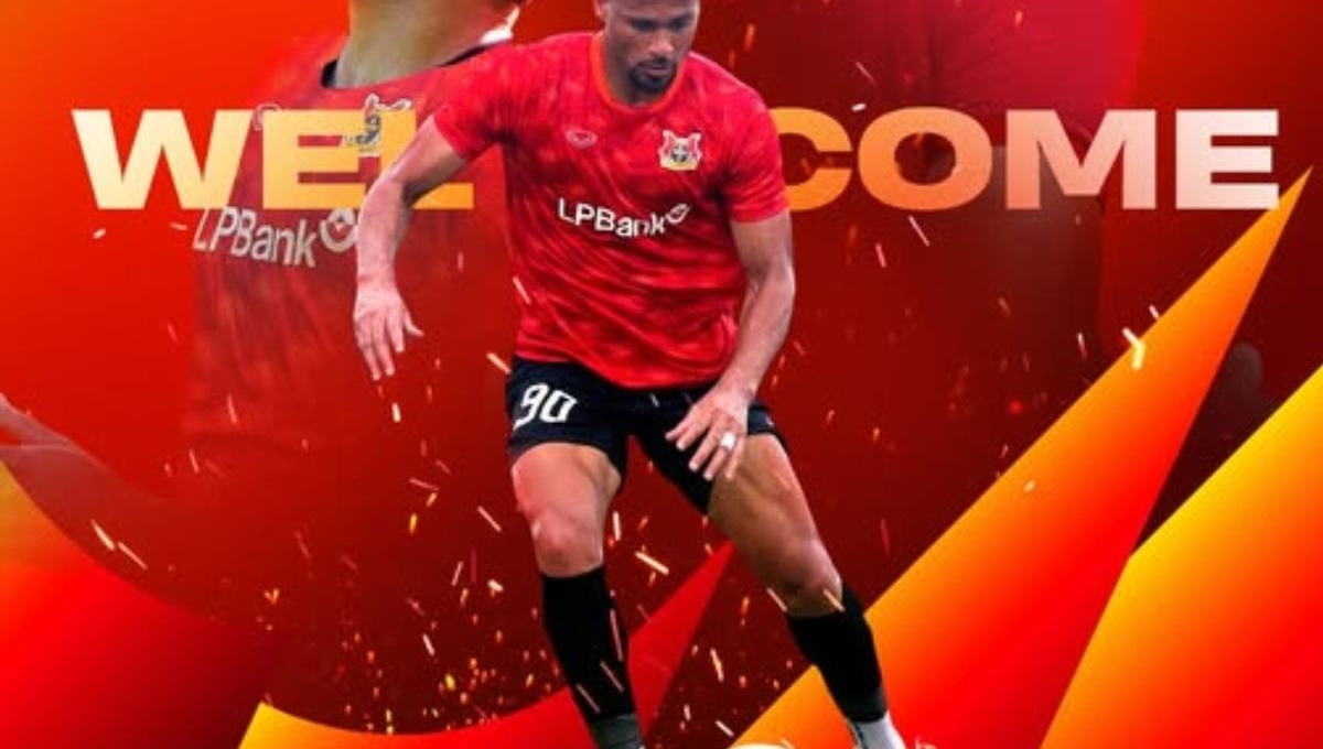 Tiền đạo Brazil từng khoác áo Benfica gia nhập Ninh Bình FC
