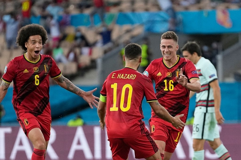 Hazard tỏa sáng, Bỉ tiễn Bồ Đào Nha về nước tại Euro 2021