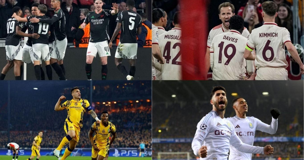 Xác định 4 đội bóng chắc suất vào Tứ kết Champions League