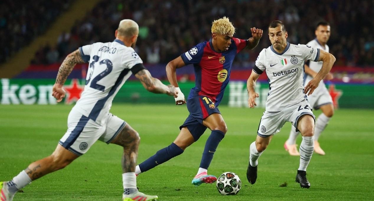 Tranh cãi nảy lửa trận Barca vs Inter Milan