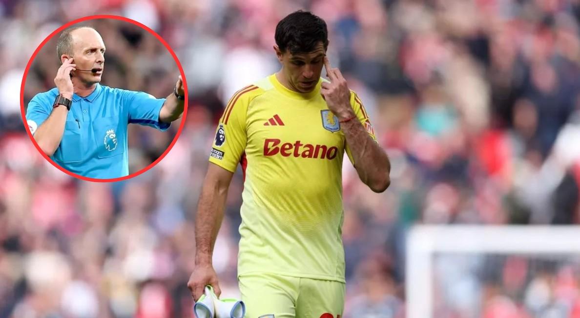 Chuyên gia trọng tài lên tiếng bất ngờ về thẻ đỏ của Emiliano Martinez