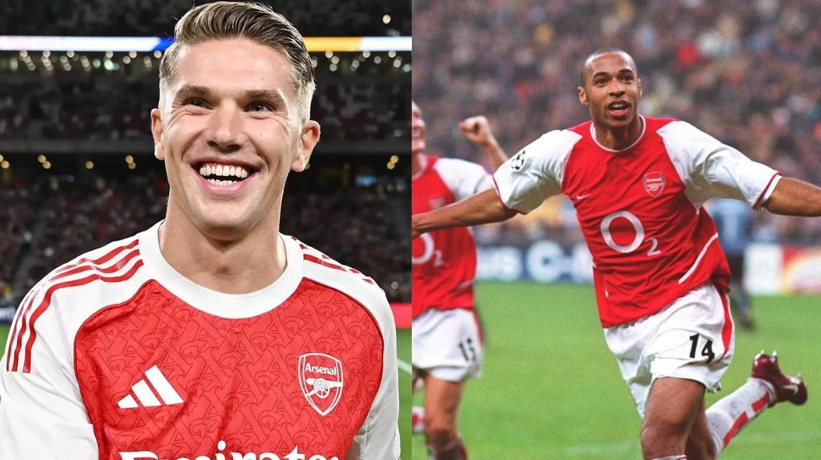 Chưa ra sân, Gyokeres phá luôn kỷ lục của Thierry Henry