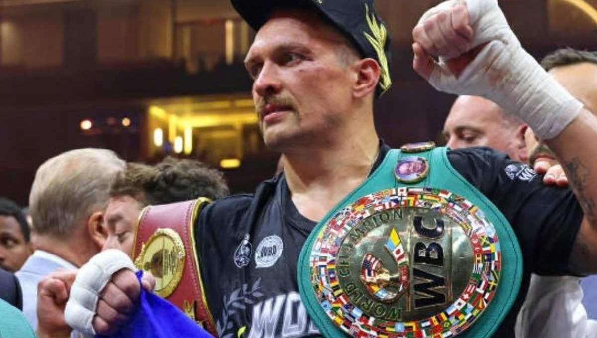 Oleksandr Usyk mắc sai lầm lớn trước trận tái đấu với Tyson Fury