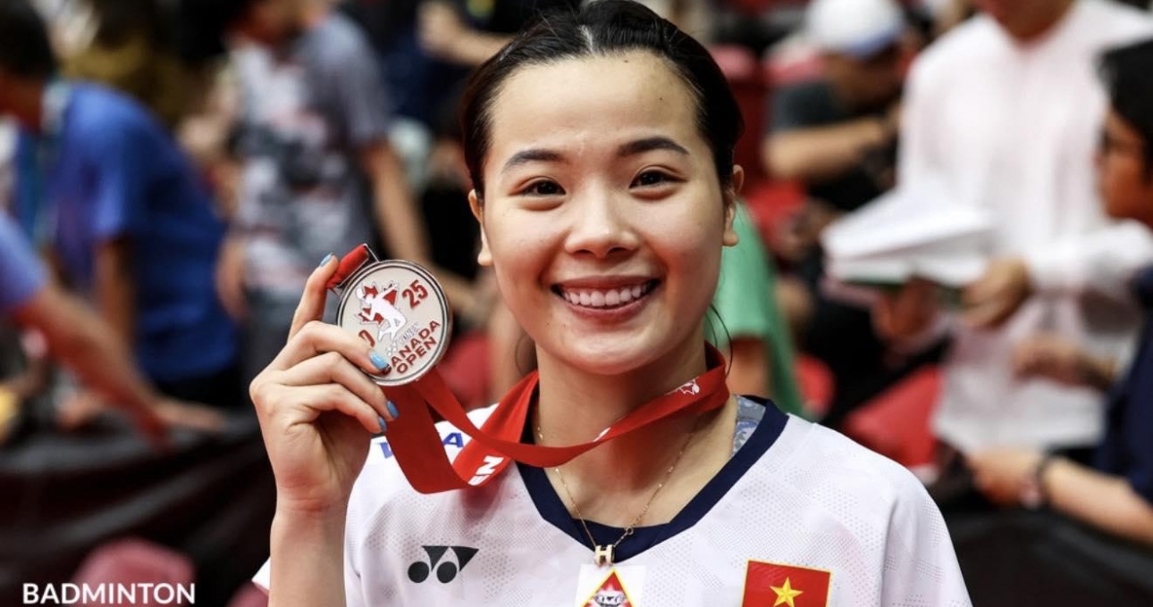Thùy Linh nhận thưởng bao nhiêu từ ngôi á quân giải Canada Open?
