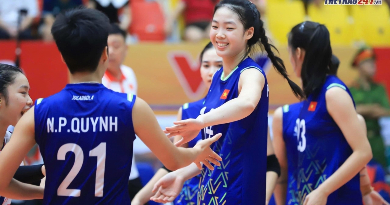 Trực tiếp bóng chuyền nữ U21 Việt Nam 0-1 Korabelka: Nỗ lực đáng khen