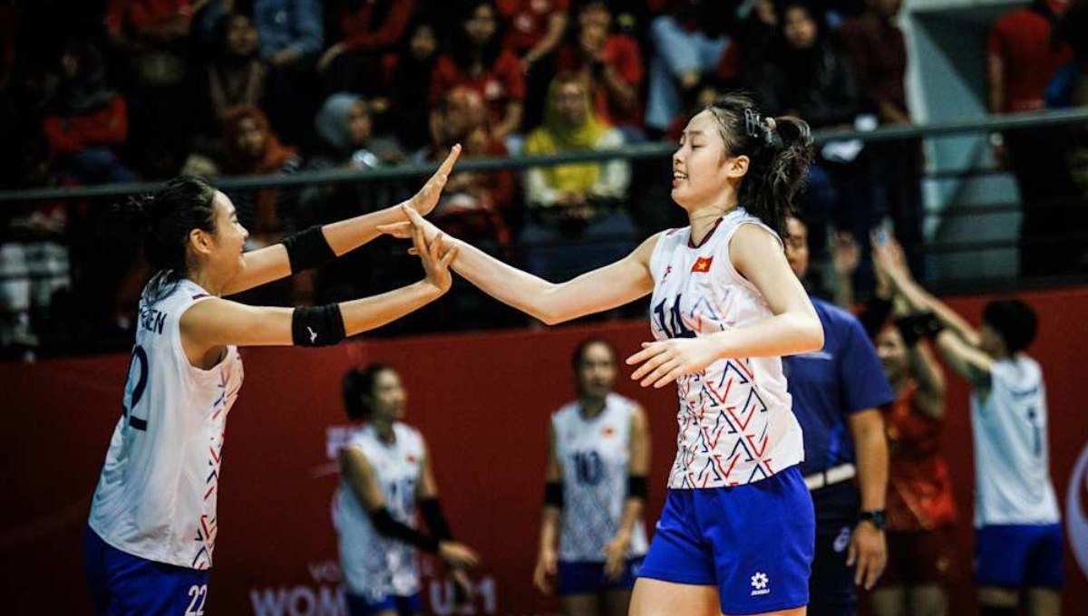 Trực tiếp bóng chuyền nữ U21 Việt Nam 1-0 U21 Ai Cập: Áp đảo