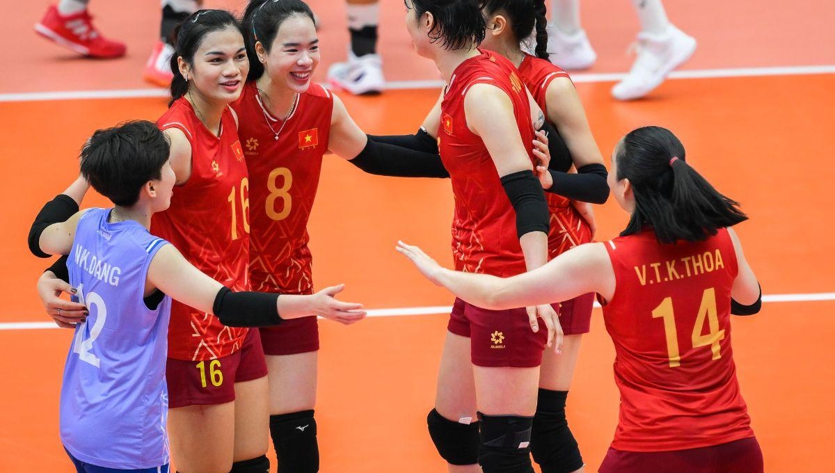 Trực tiếp bóng chuyền nữ Việt Nam 2-0 Philippines: Làm chủ thế trận