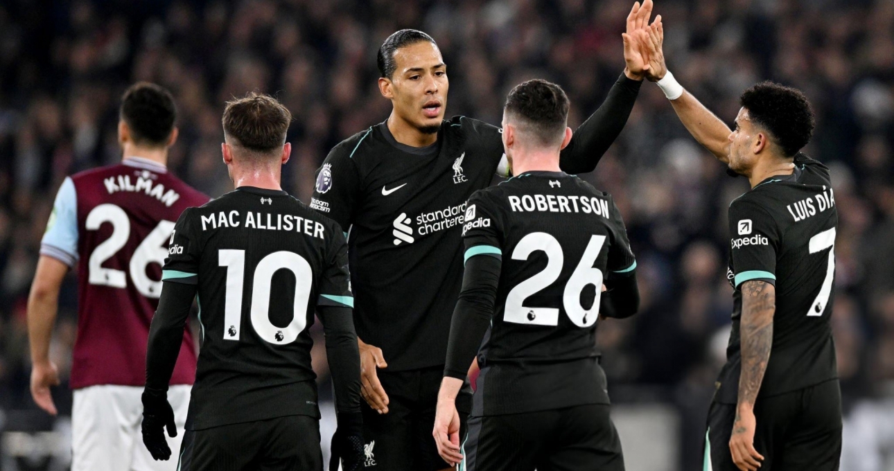 Trực tiếp Liverpool 3-0 West Ham: Dồn ép liên tục