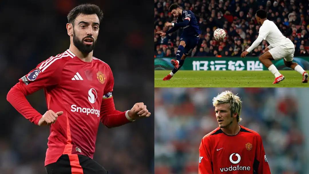 Bruno Fernandes phá vỡ kỷ lục của Beckham tại MU