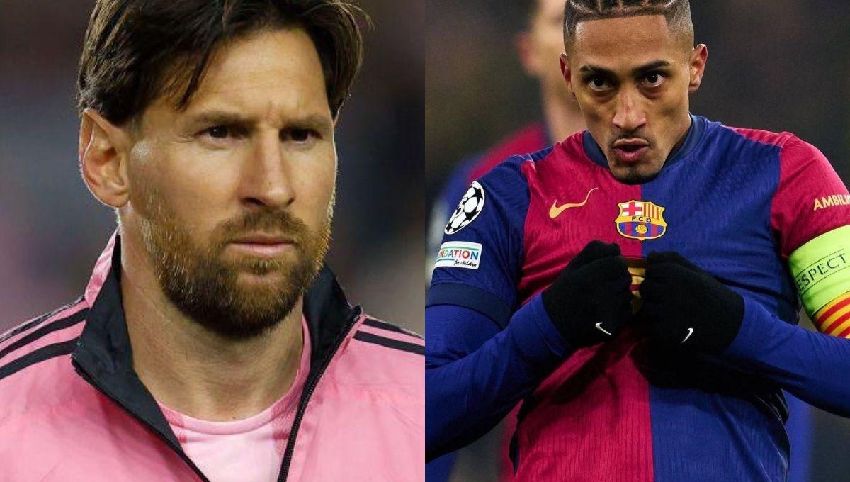 Raphinha chính thức vượt mặt Messi tại Cúp C1, nhưng vẫn kém Ronaldo