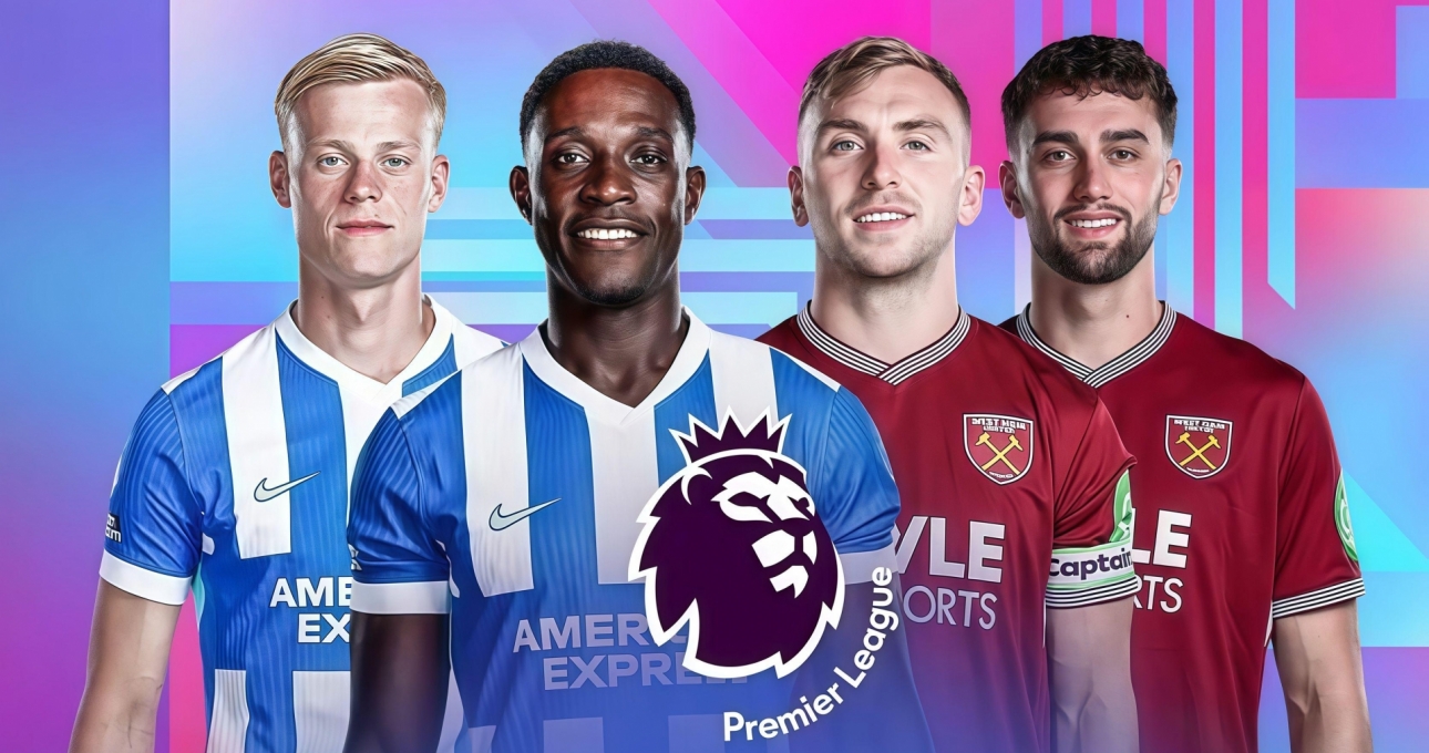 Trực tiếp Brighton vs West Ham: Đã có đội hình ra sân