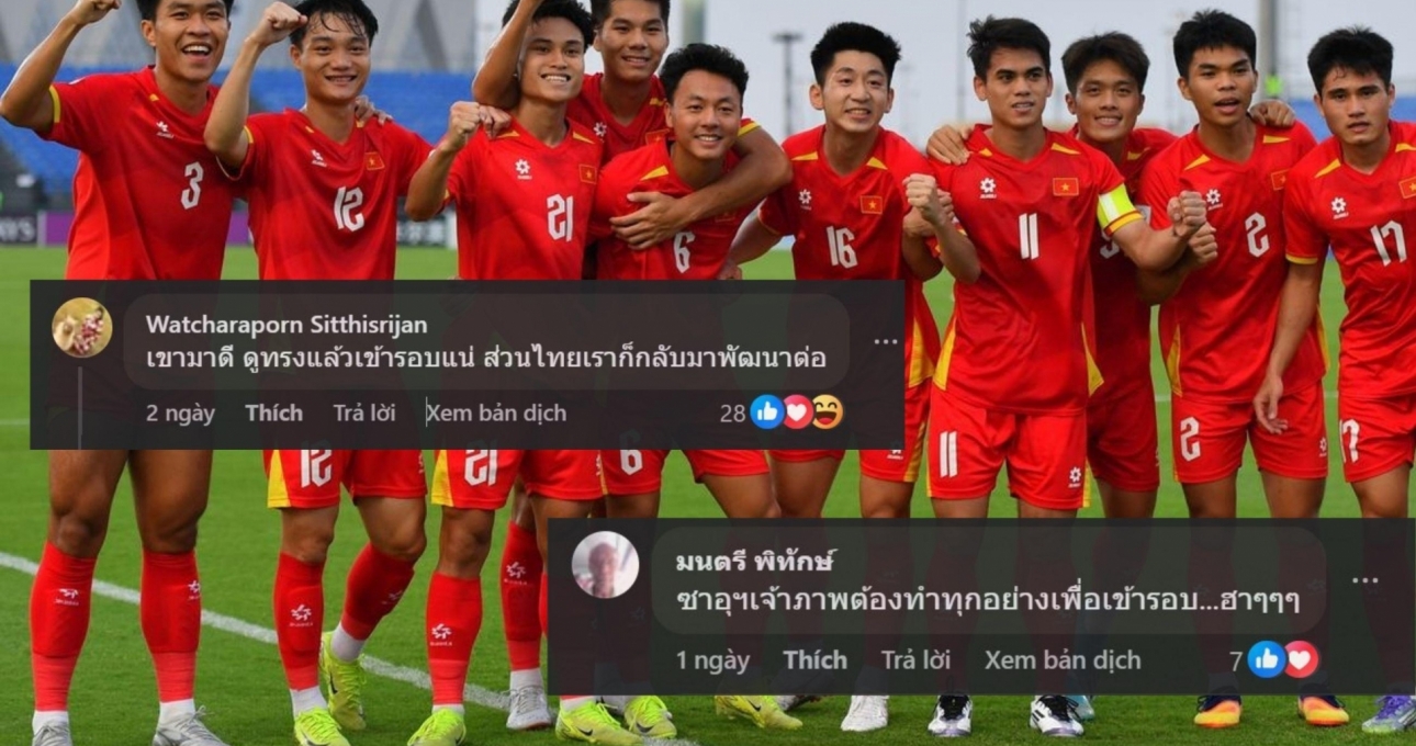 CĐV Thái Lan: 'Tầm này thì U23 Việt Nam chẳng sợ Ả Rập Saudi đâu'