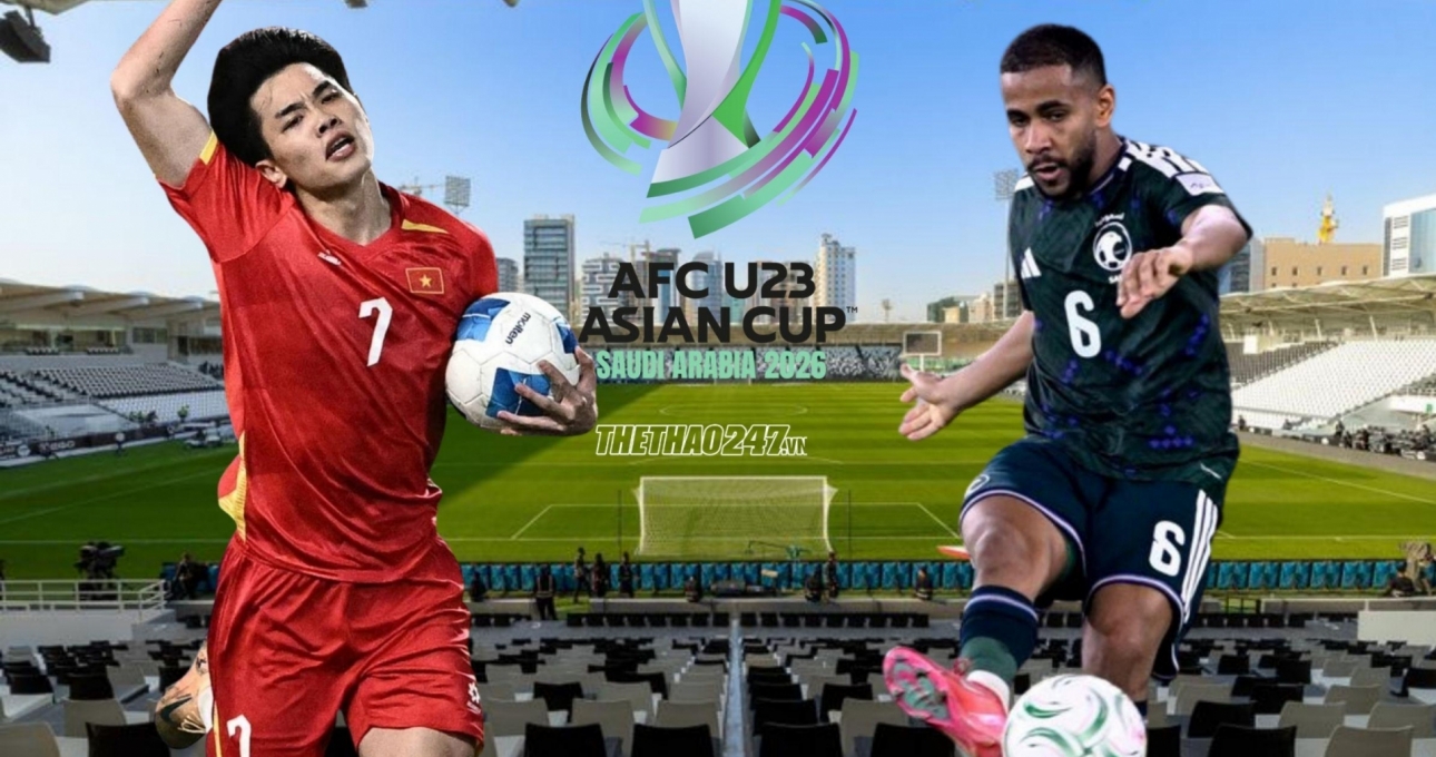 VTV trực tiếp bóng đá U23 Việt Nam vs U23 Ả Rập Xê Út 23h30 hôm nay