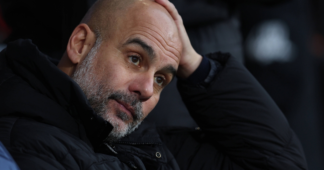 HLV Pep Guardiola chỉ trích Crystal Palace sau trận thua tại FA Cup