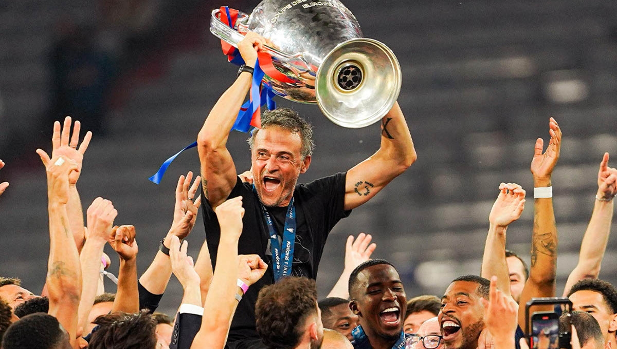Cú ăn ba siêu vĩ đại của Luis Enrique
