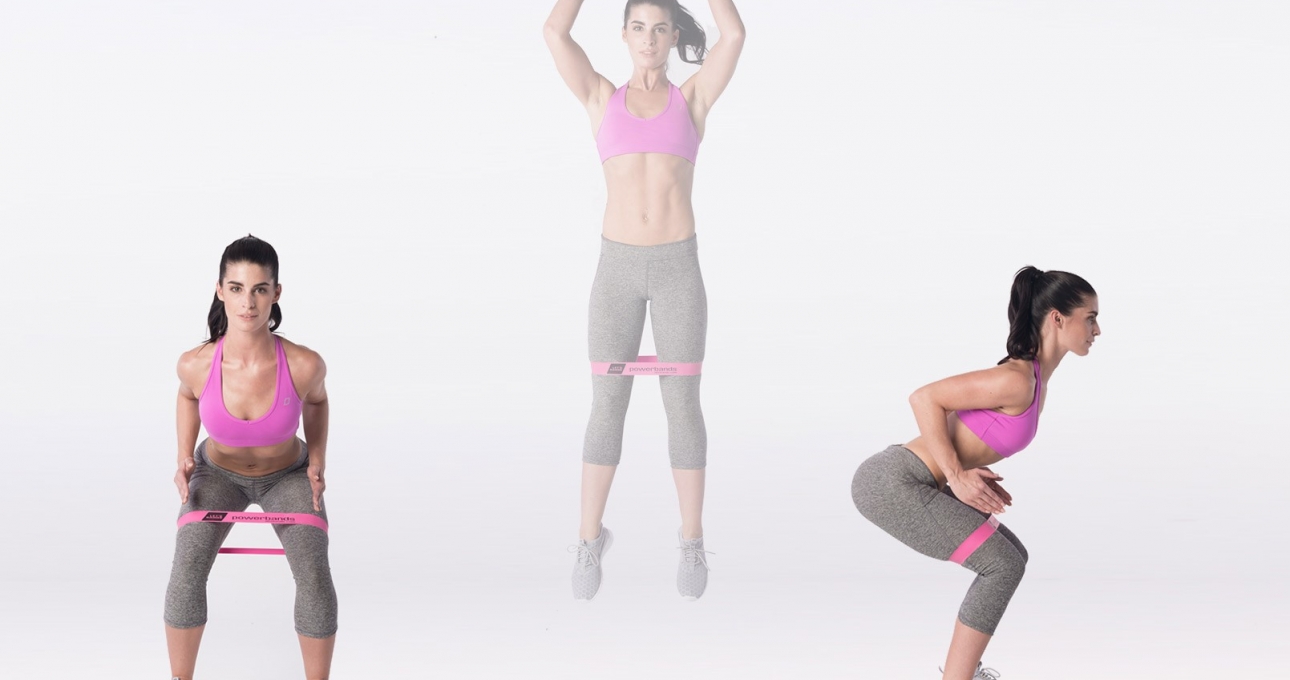 5 bài tập với dây kháng lực để có mông căng tròn, nở nang