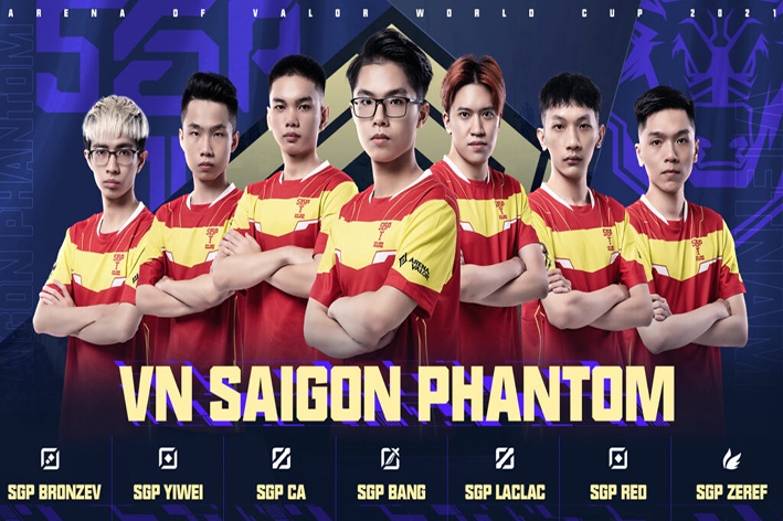 Liên Quân Mobile: Lịch thi đấu của Saigon Phantom tại giải đấu AWC 2021 mới nhất