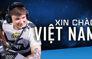 Siêu sao CS:GO s1mple bất ngờ gửi lời chào tới người hâm mộ Việt Nam