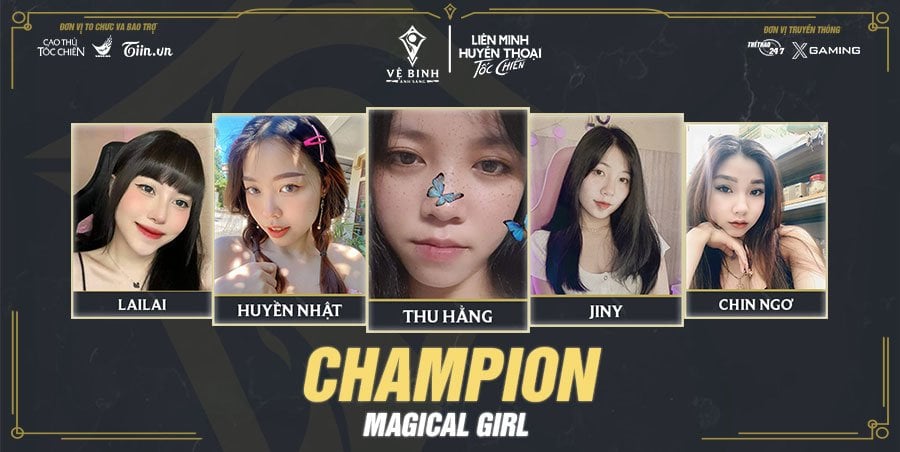 Tốc Chiến: Magical Girl vô địch giải đấu nữ Vệ Binh Ánh Sáng