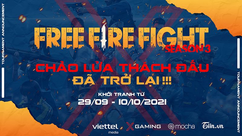Giải đấu cộng đồng Free Fire Fight mùa 3 chính thức mở đăng ký
