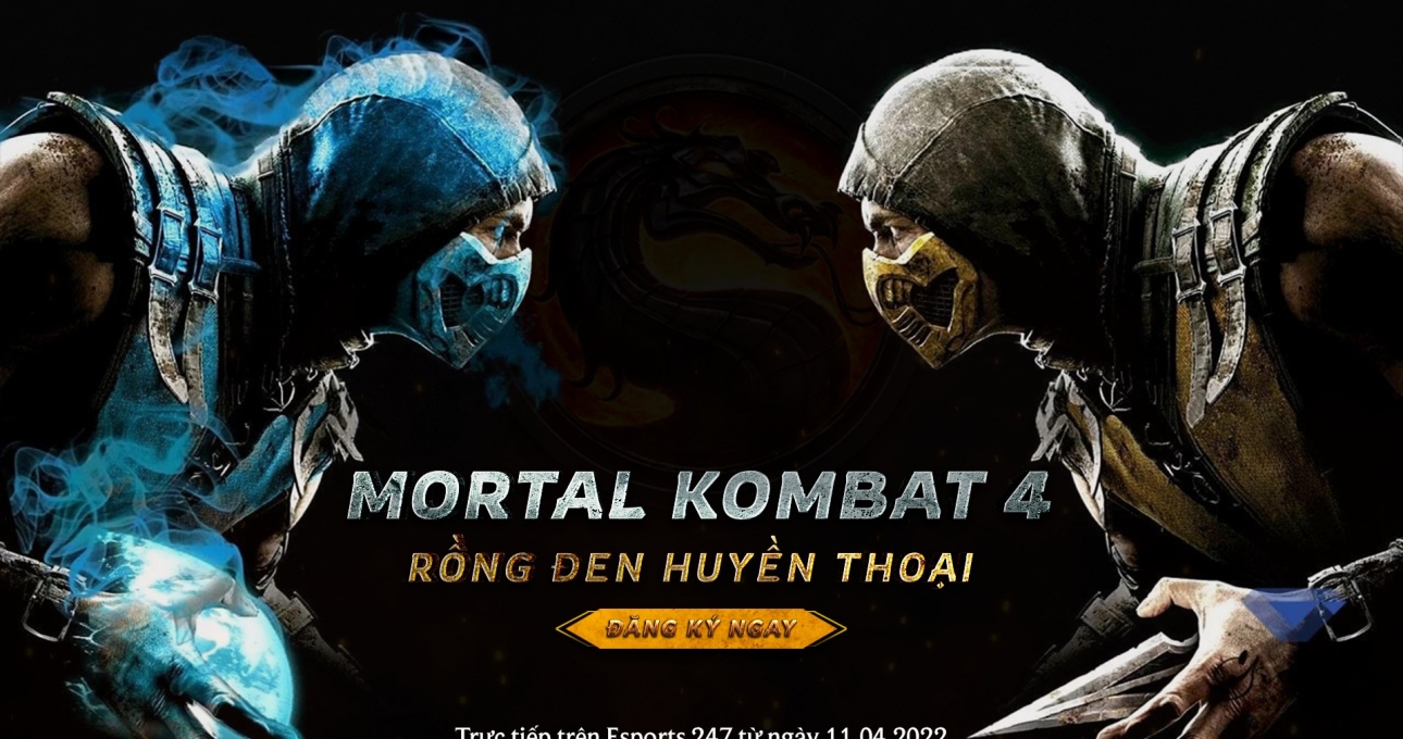 Mở đăng ký giải đấu Mortal Kombat 4 - Rồng Đen Huyền Thoại