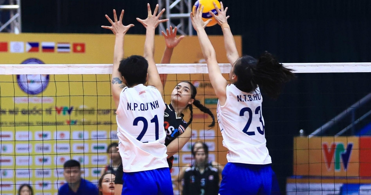 Trực tiếp bóng chuyền nữ U21 Việt Nam 1-1 U21 Thái Lan: Bám đuổi gắt gao