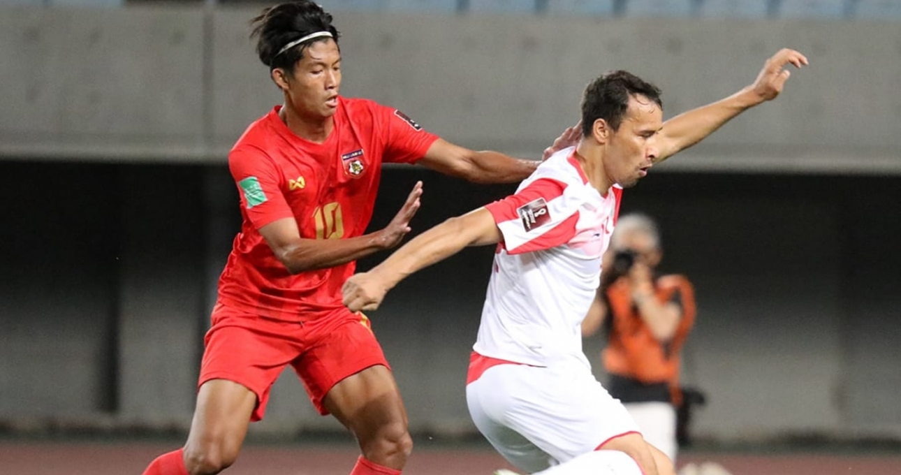 Thắng đậm Myanmar, Tajikistan giành ngôi nhì bảng F