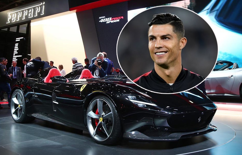 Cristiano Ronaldo tậu siêu xe Ferrari Monza SP2 gần 2 triệu USD