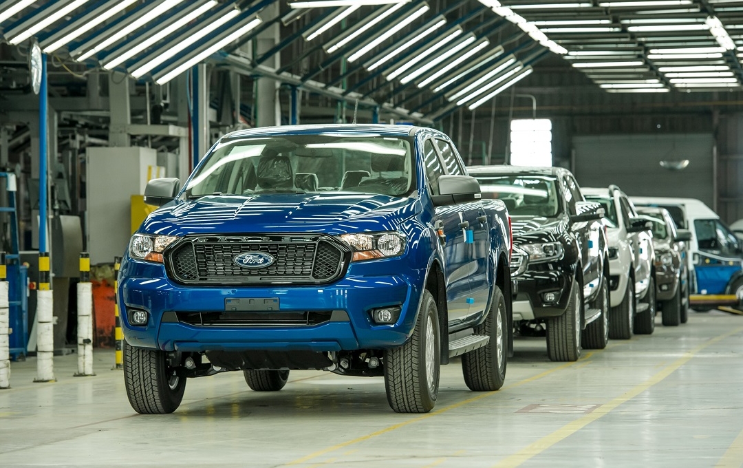 Ford Ranger 2021 lắp ráp tại Việt Nam ra mắt, giá từ 616 triệu đồng