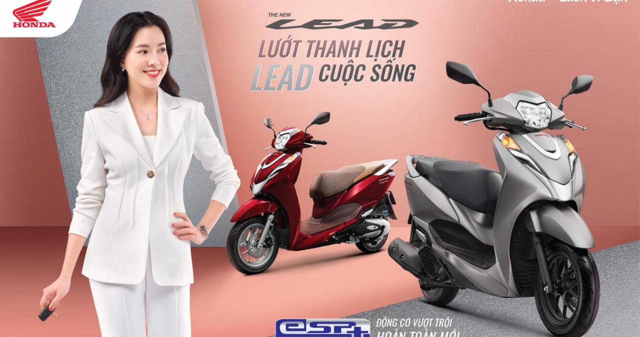 Honda Lead phiên bản hoàn toàn mới ra mắt, giá từ 39 triệu đồng