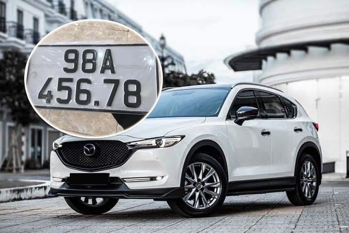 Mua Mazda CX-5 bấm được biển 456.78, chủ xe có thể nghĩ đến “Bim, Mẹc”?