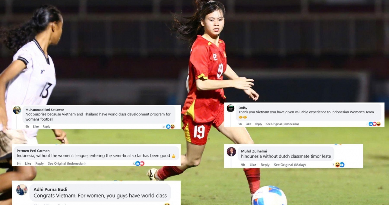 CĐV Đông Nam Á đồng loạt phản ứng về trận Việt Nam thắng 4-0 Indonesia