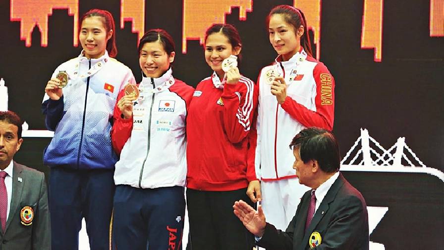 Kết quả Giải vô địch Karate Châu Á 2021: Việt Nam có thêm huy chương