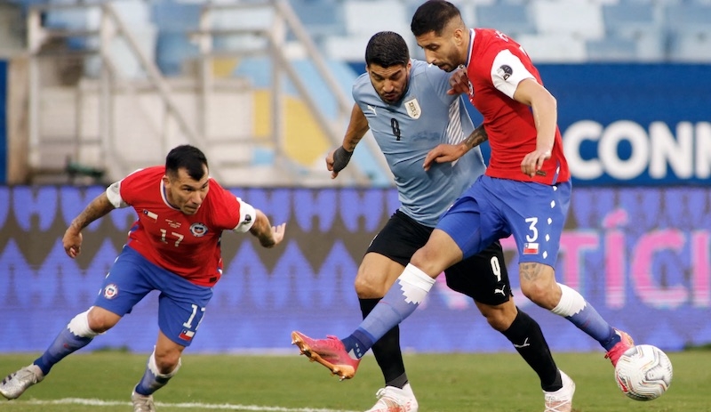 Video bàn thắng Chile 1-1 Uruguay | Copa America 2021