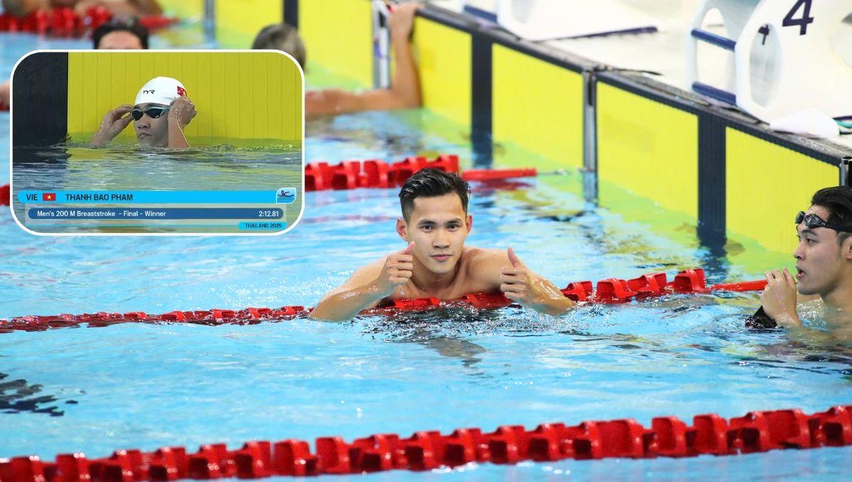 Trực tiếp SEA Games 33 hôm nay 14/12: Bơi Việt Nam tiếp tục giành HCV