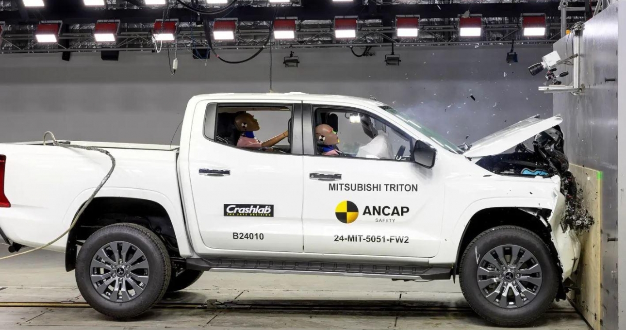 Mitsubishi Triton 2025 lập kỷ lục: Bán tải hai cầu đầu tiên đạt 5 sao ANCAP theo tiêu chí mới